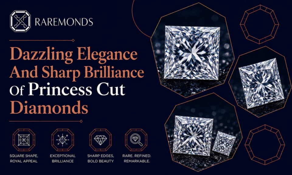 Dazzling Elegance And Sharp Brilliance Of Princess Cut Diamonds