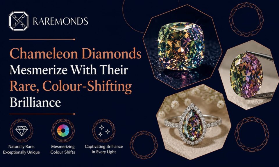 Chameleon Diamonds Mesmerize With Their Rare, Colour-Shifting Brilliance