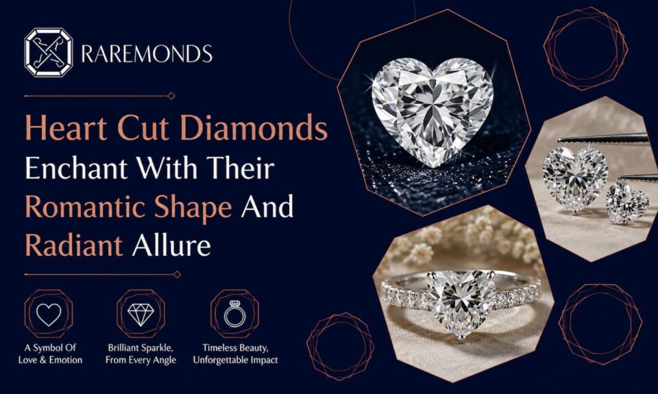 Heart Cut Diamonds Enchant With Their Romantic Shape And Radiant Allure