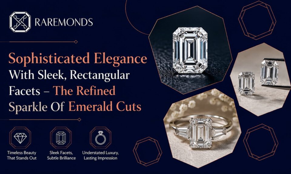 Sophisticated Elegance With Sleek, Rectangular Facets – The Refined Sparkle Of Emerald Cuts