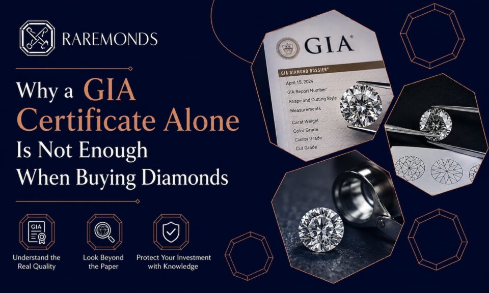 Why a GIA Certificate Alone Is Not Enough When Buying Diamonds