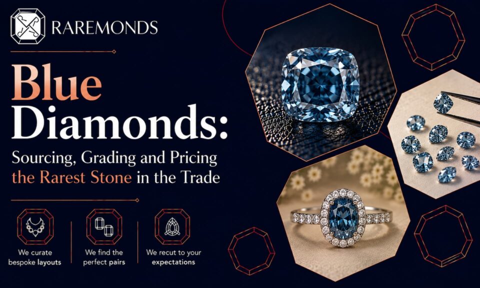 Blue Diamonds: Sourcing, Grading and Pricing the Rarest Stone in the Trade