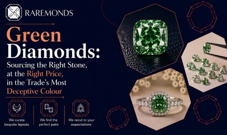Green Diamonds: Sourcing the Right Stone, at the Right Price, in the Trade's Most Deceptive Colour
