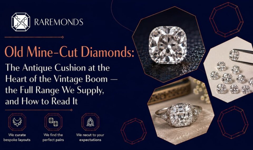 Old Mine-Cut Diamonds