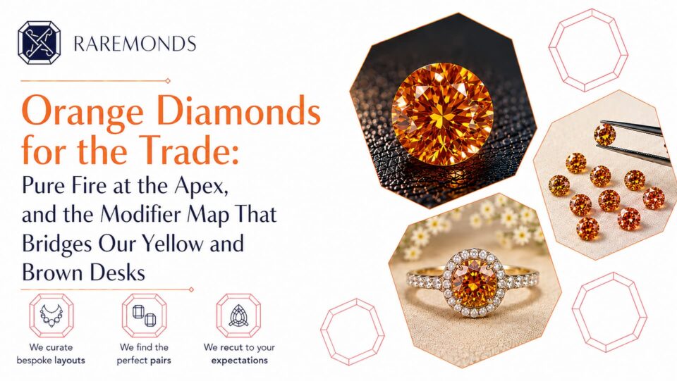 Orange Diamonds
