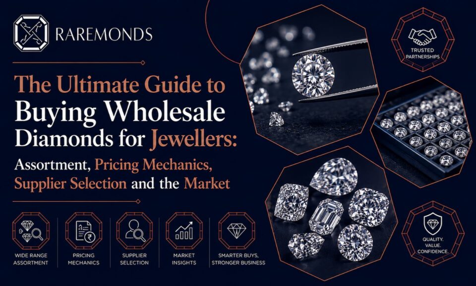 The Ultimate Guide to Buying Wholesale Diamonds for Jewellers Assortment, Pricing Mechanics, Supplier Selection and the 2026 Market