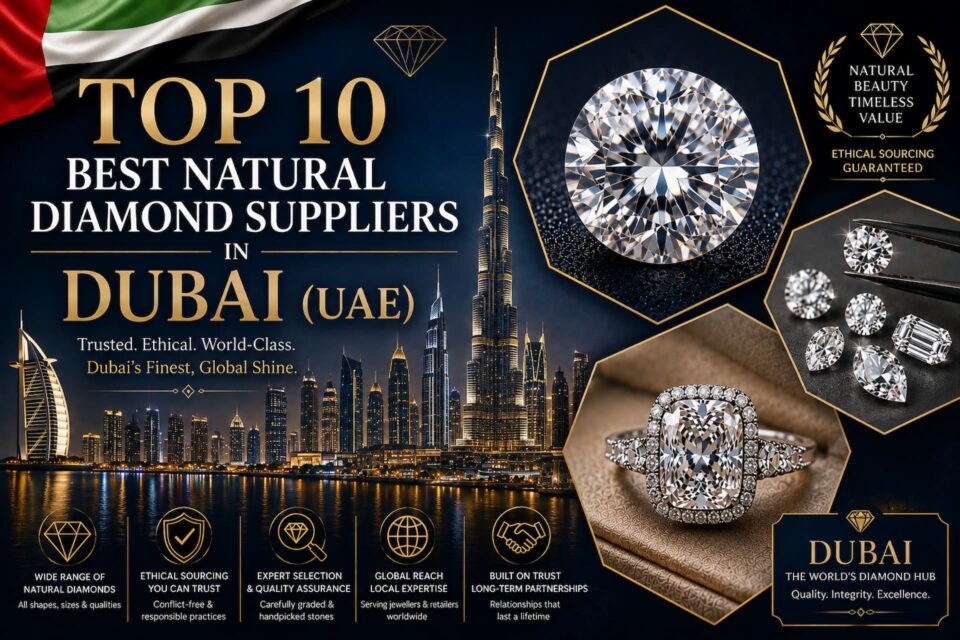 Top 10 Best Natural Diamond Suppliers in Dubai (UAE)