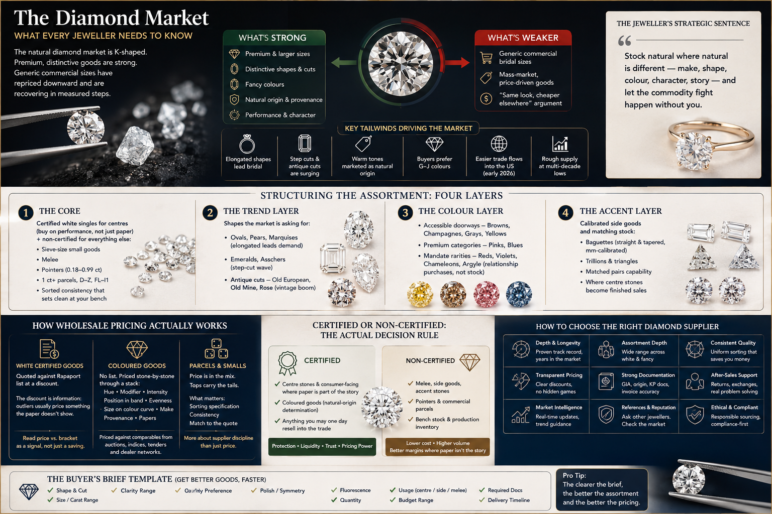 The diamond market what every jeweller needs to know The diamond market what every jeweller needs to know