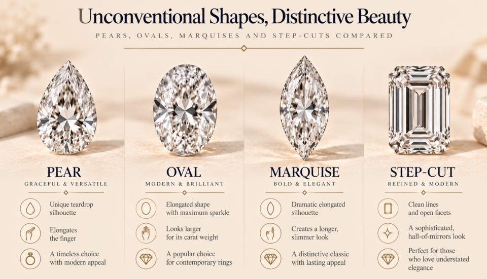 Unconventional shapes distinctive beauty Unconventional shapes distinctive beauty