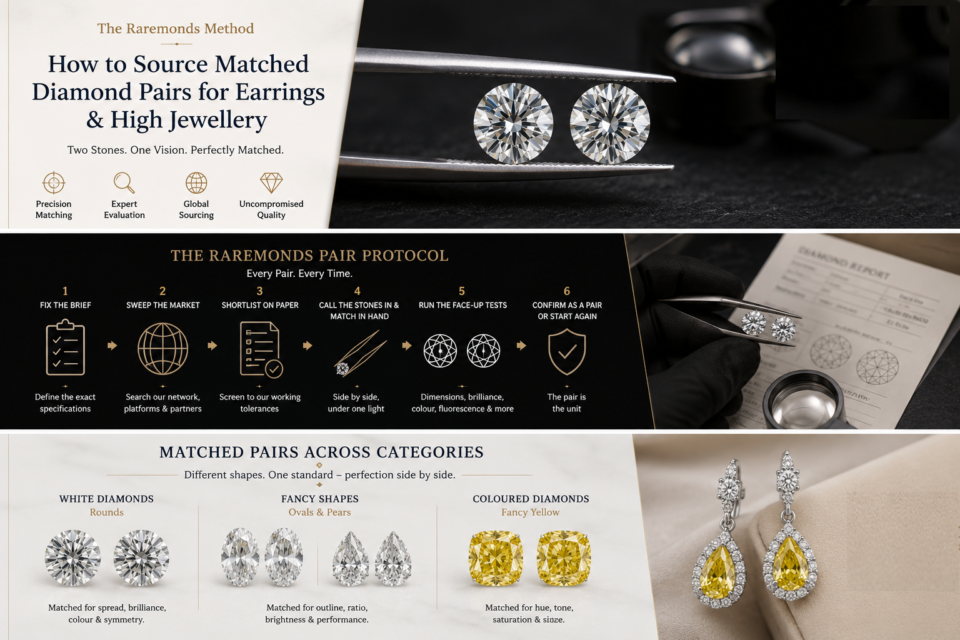 how to source matched diamonds pairs for earrings & high jewellery how to source matched diamonds pairs for earrings & high jewellery