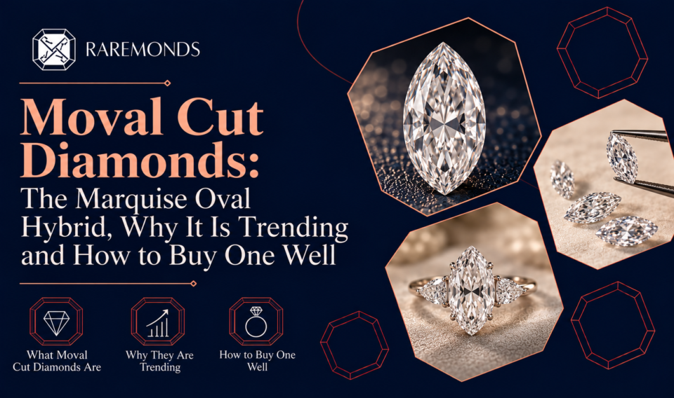 Moval Cut Diamonds: The Marquise-Oval Hybrid, Why It Is Trending in 2026, and How to Buy One Well