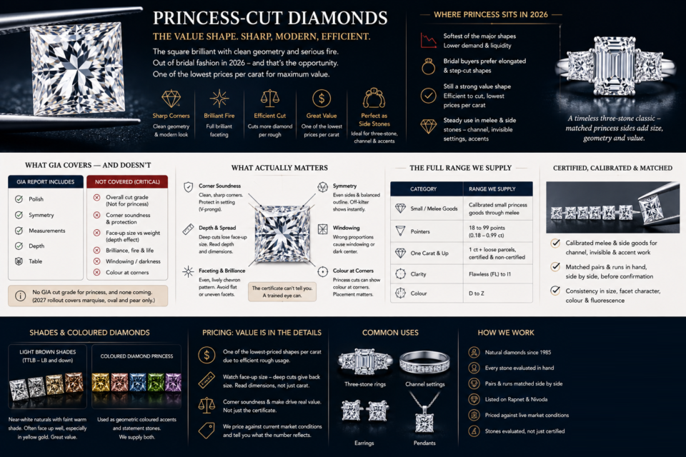 princess cut diamonds the value the smart opportunity..